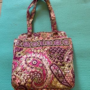 Vera Bradley quilted tote bag